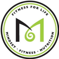 M Fitness For Life logo